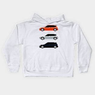 Honda Civic EF Combo Pixelart Kids Hoodie